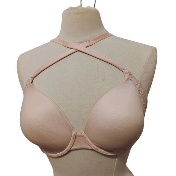 Victoria's Secret Bra Convertible Lightly Lined Full Cover Underwire Peach 34DD - Picture 15 of 16